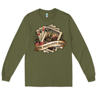 Army Green look pretty play dirty Long Sleeve Tee - SublimationCraftShop
