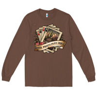 Chestnut look pretty play dirty Long Sleeve Tee - SublimationCraftShop