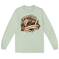 Matcha look pretty play dirty Long Sleeve Tee - SublimationCraftShop