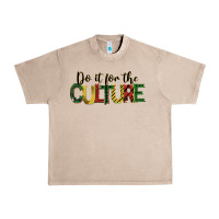 French Oak do it for the culture juneteenth Urban Heavy Tee - BarkalooDesign