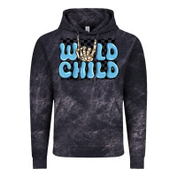 Cloud Black wild child blue skeleton Vintage Hoodie - MaliasSmallBusiness