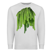 Dove Grey Selenicereus Cactus Premium Sweatshirt - LillyAllenDesigns