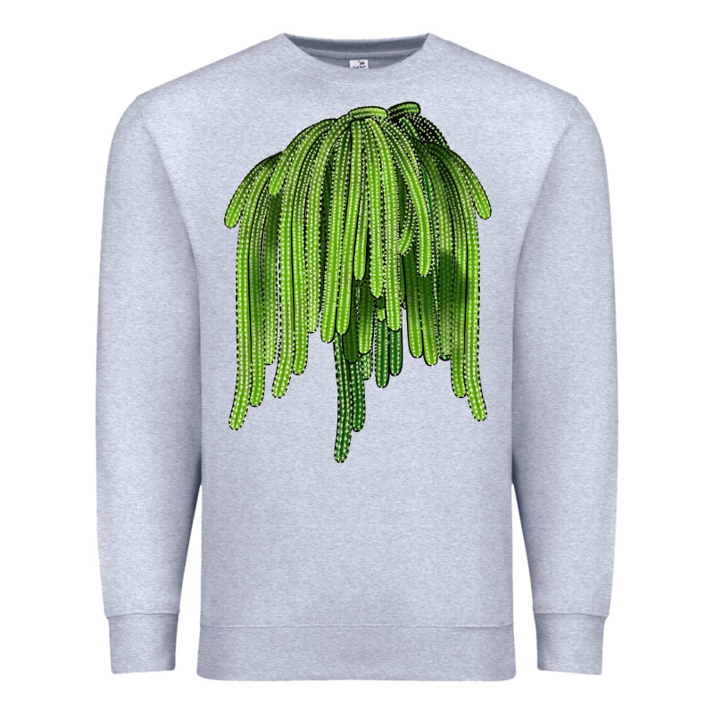 Selenicereus Cactus Premium Sweatshirt by LillyAllenDesigns | Teevron