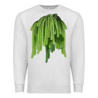 Oatmeal Heather Selenicereus Cactus Premium Sweatshirt - LillyAllenDesigns