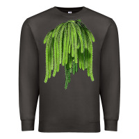 Smoke Selenicereus Cactus Premium Sweatshirt - LillyAllenDesigns
