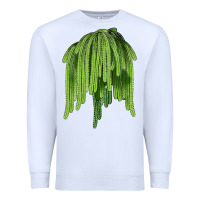 White Selenicereus Cactus Premium Sweatshirt - LillyAllenDesigns