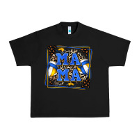 Black volleyball mama with leopard Urban Heavy Tee - Zillion Design Studio
