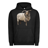 Pigment Black navajo churro sheep Urban Hoodie - LillyAllenDesigns