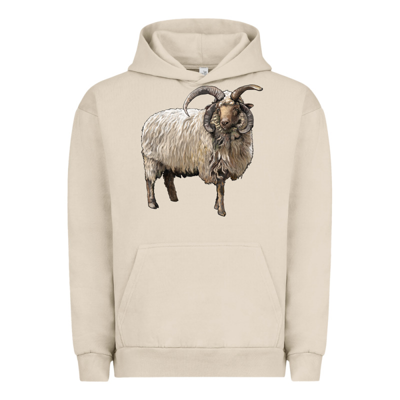 Navajo Churro Sheep Urban Hoodie by LillyAllenDesigns | Teevron