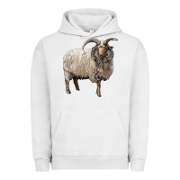 Pigment Lunar Rock navajo churro sheep Urban Hoodie - LillyAllenDesigns