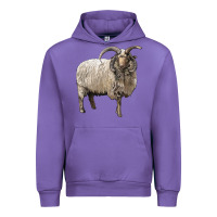 Tulip navajo churro sheep Urban Hoodie - LillyAllenDesigns