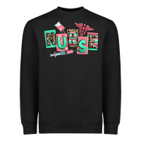 Black nurse Heavyweight Sweatshirt - RanaPortraitStore