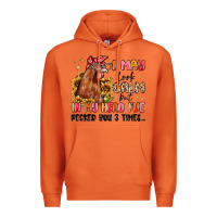 Carrot i may look calm but in my head i've pecked you Premium Hoodie - MaliasSmallBusiness