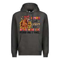 Charcoal Heather i may look calm but in my head i've pecked you Premium Hoodie - MaliasSmallBusiness