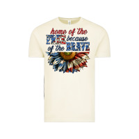 Vintage Arctic home of the free because of the brave sunflower bi Vintage Tee - texasbilliewilder