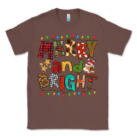 Chestnut Merry And Bright Classic Tee - FaDigitalArtStudio