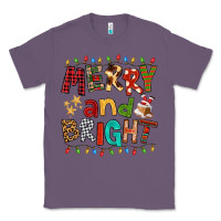 Lavender Merry And Bright Classic Tee - FaDigitalArtStudio