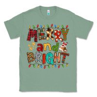 Sage Merry And Bright Classic Tee - FaDigitalArtStudio