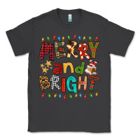 Smoke Merry And Bright Classic Tee - FaDigitalArtStudio