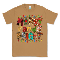 Toasted Coconut Merry And Bright Classic Tee - FaDigitalArtStudio
