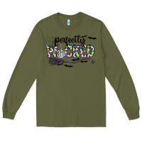 Army Green Perfectly Wicked Long Sleeve Tee - CowhideDigitalArt