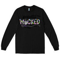Black Perfectly Wicked Long Sleeve Tee - CowhideDigitalArt