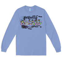 Colony Blue Perfectly Wicked Long Sleeve Tee - CowhideDigitalArt