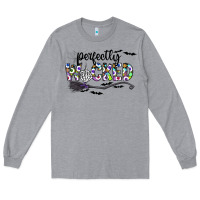 Heather Grey Perfectly Wicked Long Sleeve Tee - CowhideDigitalArt