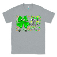 Heather Grey one lucky dude Classic Tee - RacoonDesign