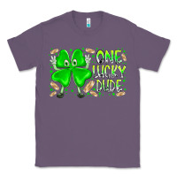 Lavender one lucky dude Classic Tee - RacoonDesign