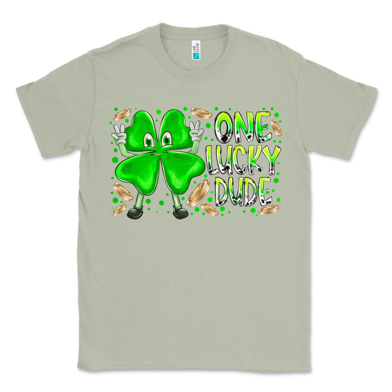 One Lucky Dude Classic Tee by RacoonDesign | Teevron