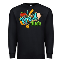 Black pre k dude Premium Sweatshirt - Jasminsmagicworld