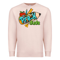 Pale Pink pre k dude Premium Sweatshirt - Jasminsmagicworld