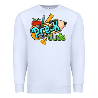 White pre k dude Premium Sweatshirt - Jasminsmagicworld