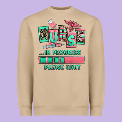 Heavyweight Sweatshirt nurse in progress please wait
