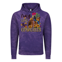 Cloud Purple long live the cowgirls Vintage Hoodie - MaliasSmallBusiness