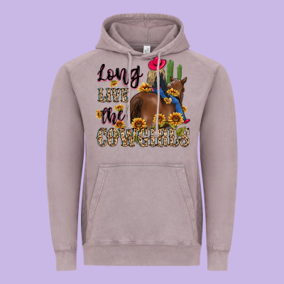 Vintage Hoodie long live the cowgirls