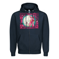 Navy pink out breast cancer volleyballs Zipper Hoodie - AdoDesignShop