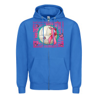 True Royal pink out breast cancer volleyballs Zipper Hoodie - AdoDesignShop