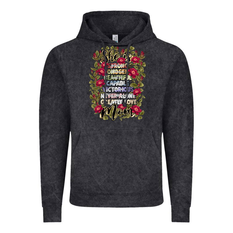She Is Mom Vintage Hoodie by JahusDesignShop | Teevron