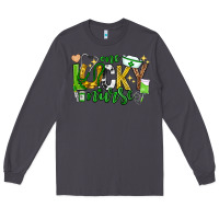 Smoke st patricks day one lucky nurse Long Sleeve Tee - Neo Western