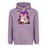 Lavender Cute baby lamb halloween Heavyweight Hoodie - Jasminsmagicworld