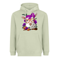 Matcha Cute baby lamb halloween Heavyweight Hoodie - Jasminsmagicworld