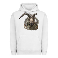 Pigment Lunar Rock navajo churro sheep head Urban Hoodie - LillyAllenDesigns