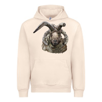 Sandshell navajo churro sheep head Urban Hoodie - LillyAllenDesigns