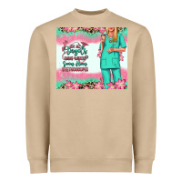 Mushroom not all angels have wings blonde nurse Heavyweight Sweatshirt - RanaPortraitStore