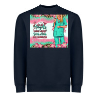 Navy not all angels have wings blonde nurse Heavyweight Sweatshirt - RanaPortraitStore