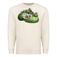 Sandshell blossfeldia cactus Premium Sweatshirt - LillyAllenDesigns