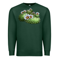 Sports Green blossfeldia cactus Premium Sweatshirt - LillyAllenDesigns