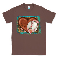 Chestnut western leopard baseball heart Classic Tee - HRA Design Shop